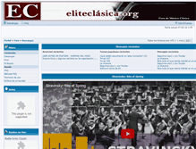 Tablet Screenshot of eliteclasica.org